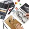 Charcoal Pencils Drawing Set, 24 Piece Black & White Charcoal Pencils for Drawing, Sketching, Shading, Blending, Artist Pencils for Kid, Beginners & Pro Artists